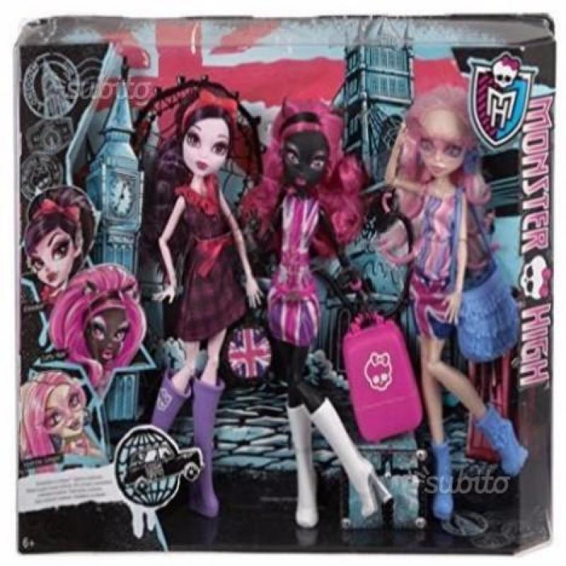 Monster High Londoom Set NUOVO