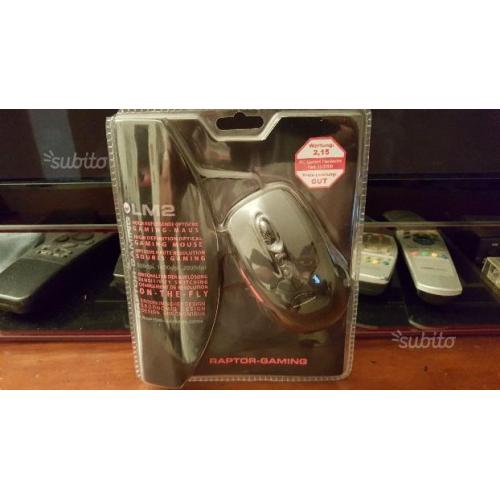 Raptor Gaming LM2 Mouse 500/1000/2000 Dpi NUOVO