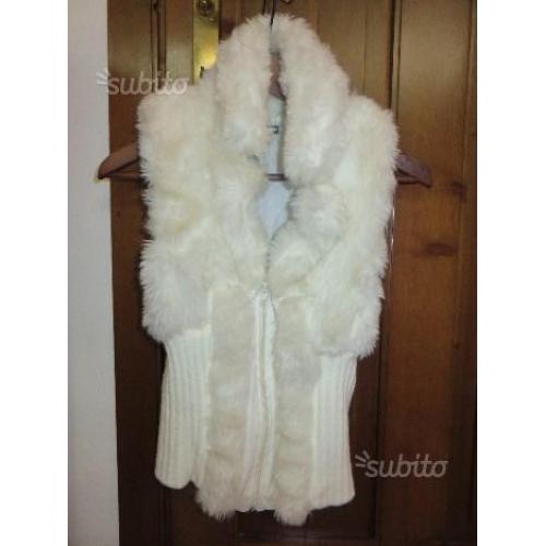 Gilet di pelliccia ecologica