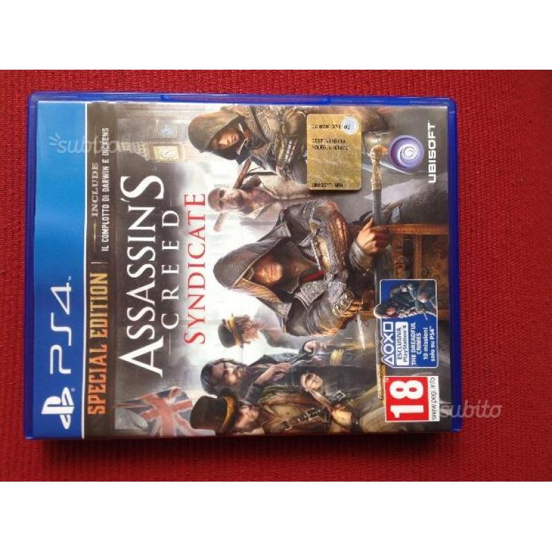 Assasin's creed syndicate PS4