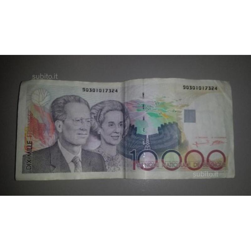 Banconata da 10.000 francs belgique
