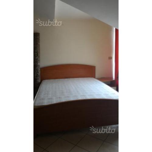 Mansarda arredata con box auto