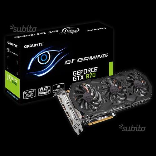 Scheda Video GIGABYTE GeForce GTX970 4GB G1 Gaming