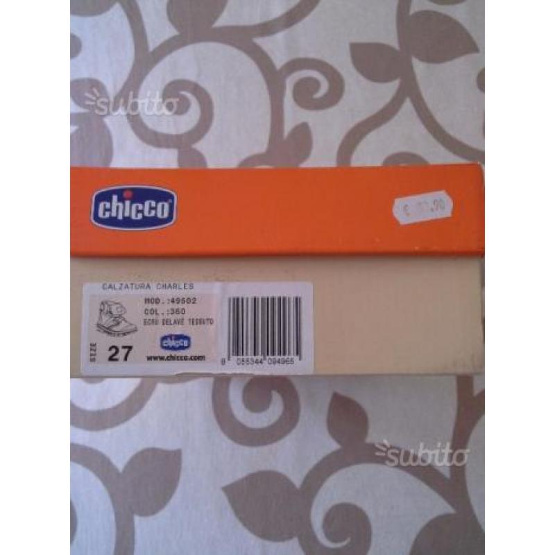 Scarpe della chicco per bimbo