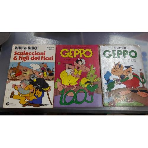 Fumetti BIBI E BIBO, GEPPO, BONGO, TROTTOLINO