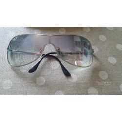 Occhiali da sole ray-ban mascherina specchiati
