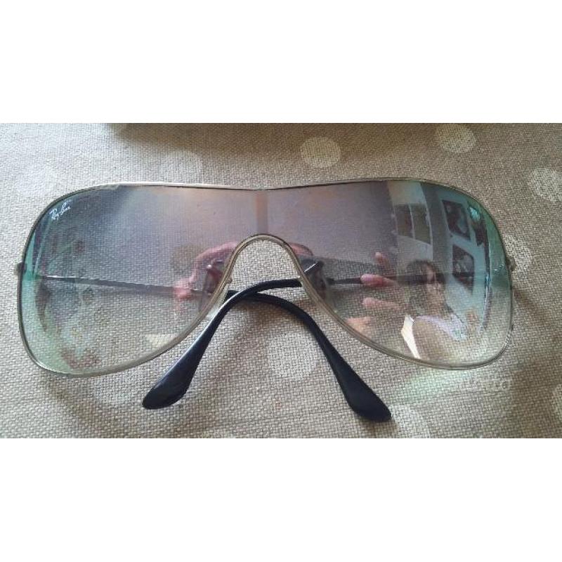 Occhiali da sole ray-ban mascherina specchiati