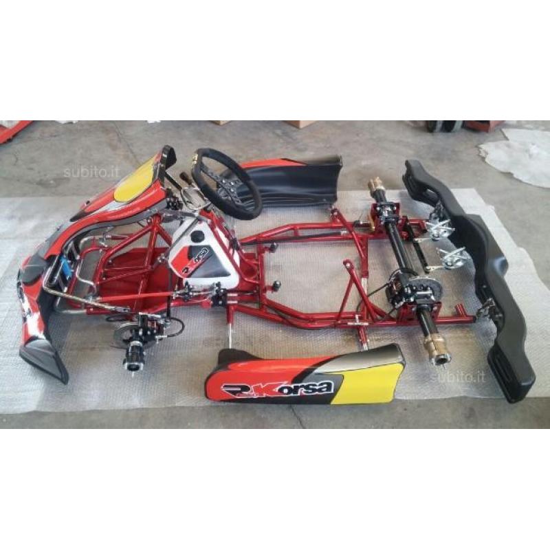 Telaio go kart rossokorsa