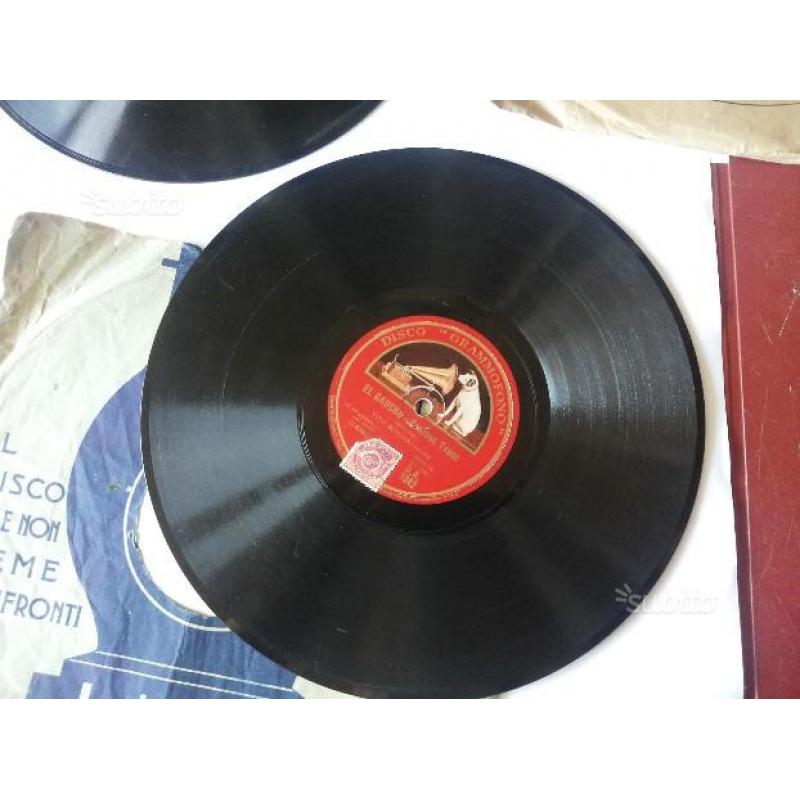 Lotto dischi vinile 78 giri