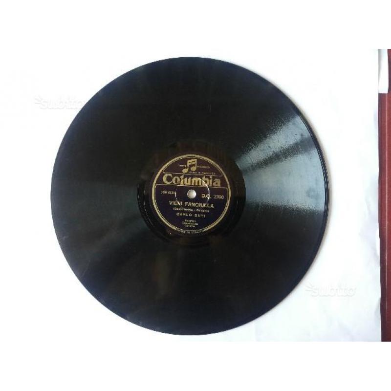 Lotto dischi vinile 78 giri