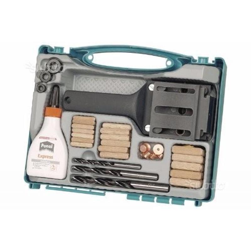 Set tasselli in valigetta