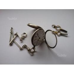 Orologio da tasca argento