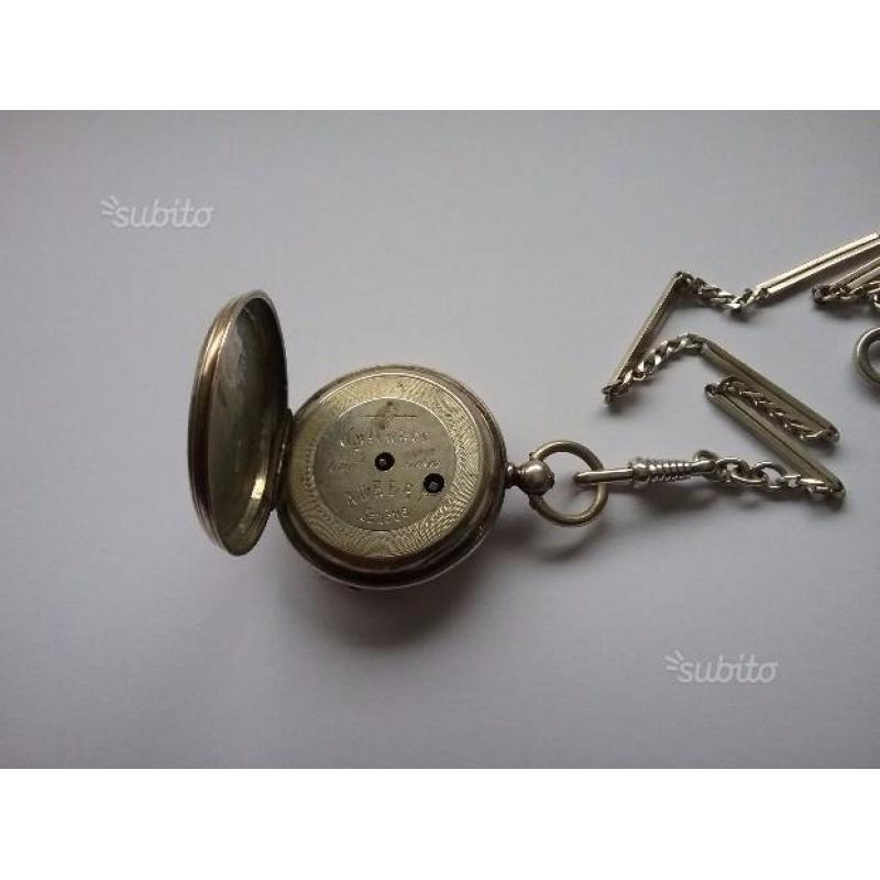 Orologio da tasca argento