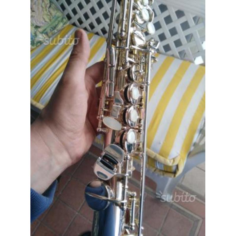 Sax soprano Selmer iii silver plated ( incisione )