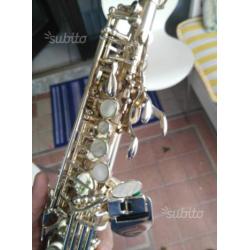 Sax soprano Selmer iii silver plated ( incisione )