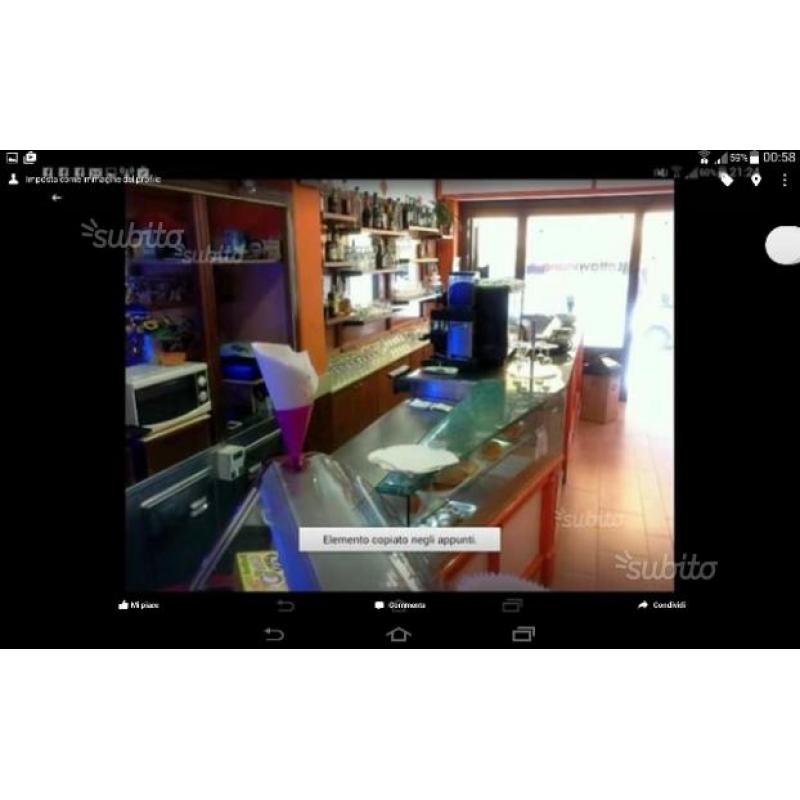 BAR arredato in gestione 600EURO al mese