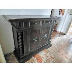 Antica credenza fine 800