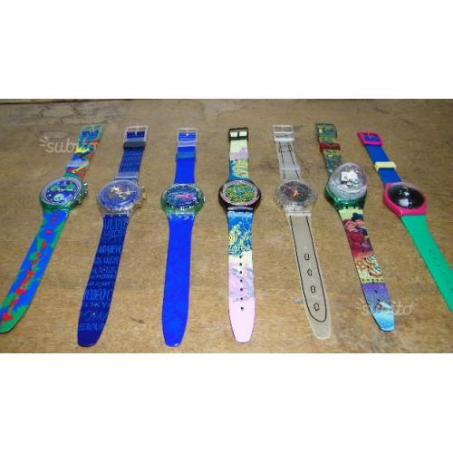 SWATCH CRONO 1991/1995 ; COLLECTORS e NORMALI