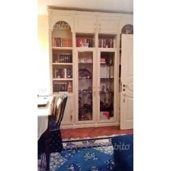 Librerie ed armadio legno massello