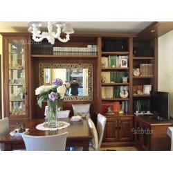 Librerie ed armadio legno massello