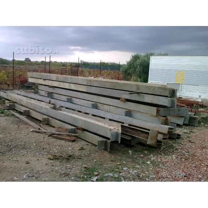 6 putrelle zincate m 7 x 30 x 15