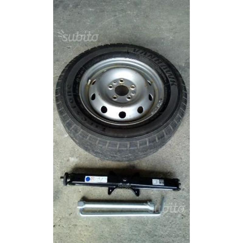 Ruota con cric ducato 2007