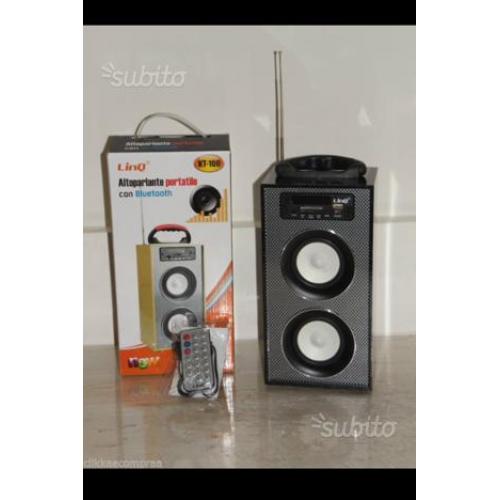 Altoparlanti portatile con bluetooth linq