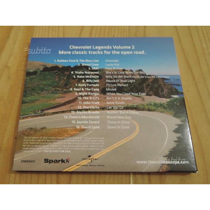 CD Chevrolet Legends Volume 2