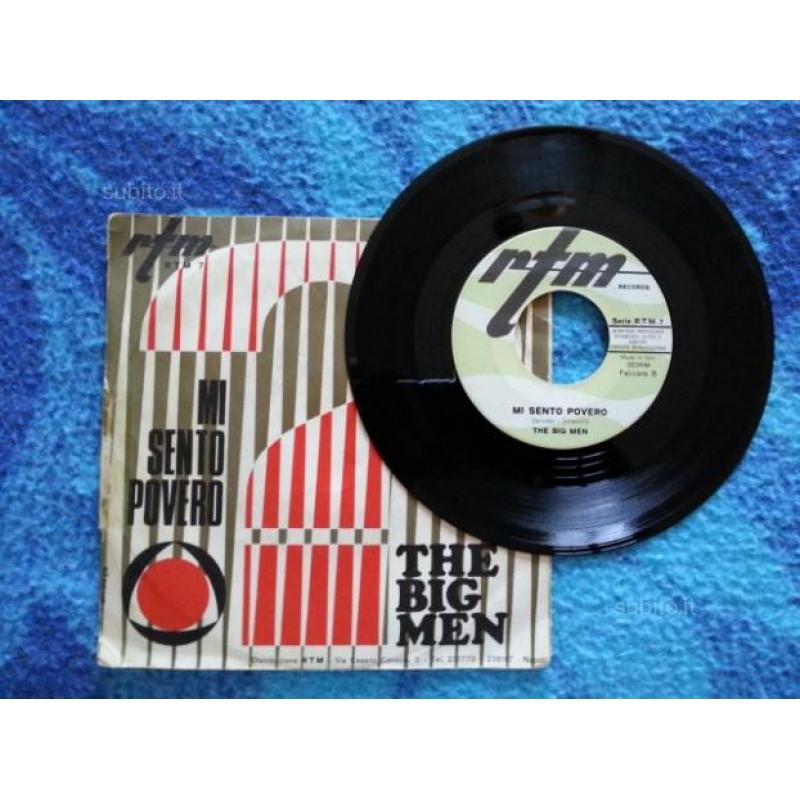 The Big Man "la ragazza preferita" (45 giri)