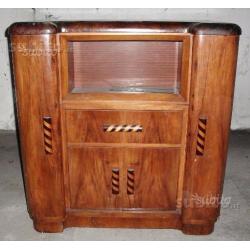 Mobile bar e divisorio in pino