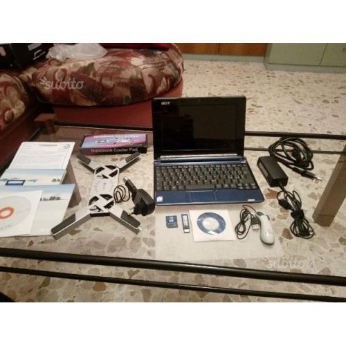 Netbook aoa110 completo di accessori