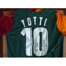 Maglietta Originale di FRANCESCO TOTTI autografata