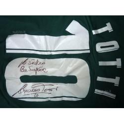 Maglietta Originale di FRANCESCO TOTTI autografata