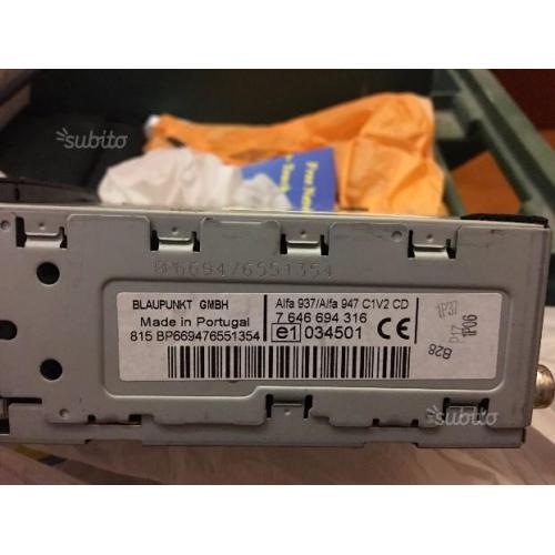 Autoradio alfa romeo 147