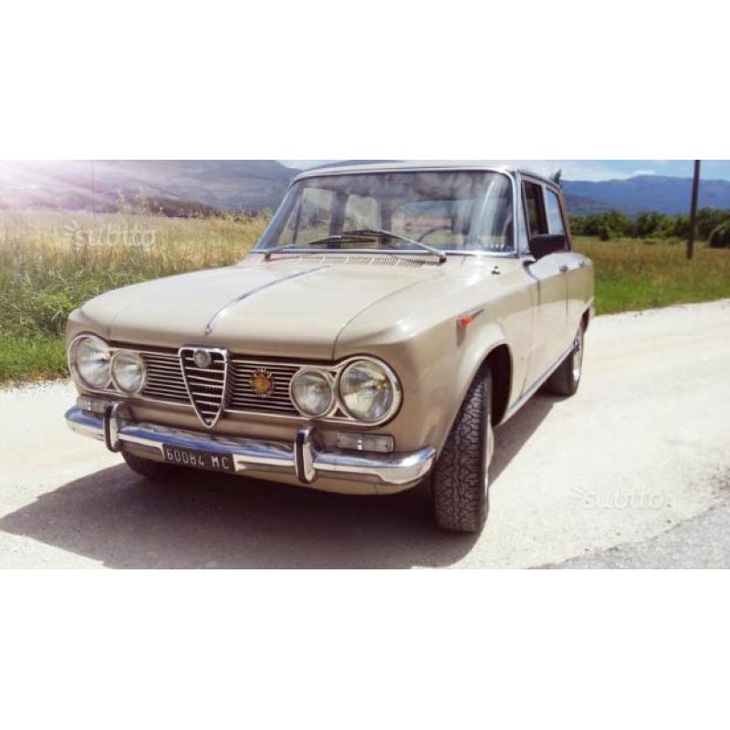 Alfa romeo giulia super 1.6 bollino oro Asi
