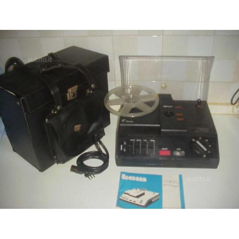 Proiettore film pellicola super8 tcm match 1 cine