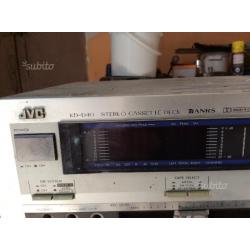 KD D40 stereo cassette JVC