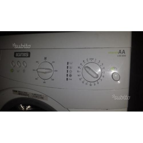 Lavatrice ignis los 800 classe aa