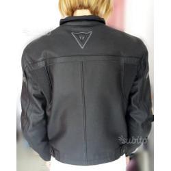Giubbotto "dainese" nero in pelle