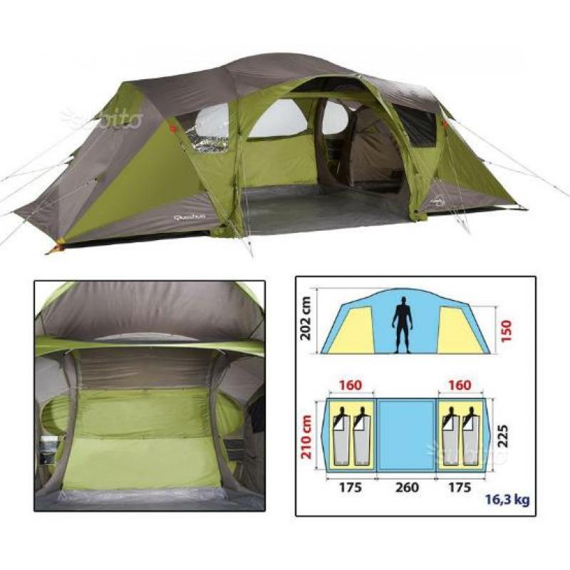 Tenda quechua 2 second xxl