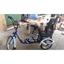 Bici elettrica tre ruote