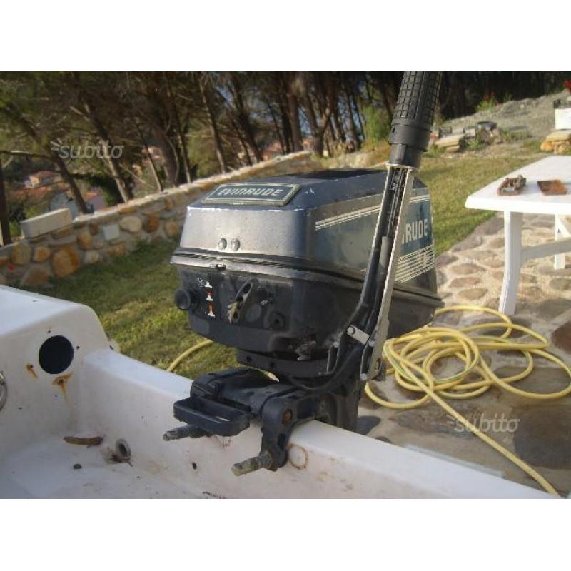 Motore evinrude 8 cv gambo lungo