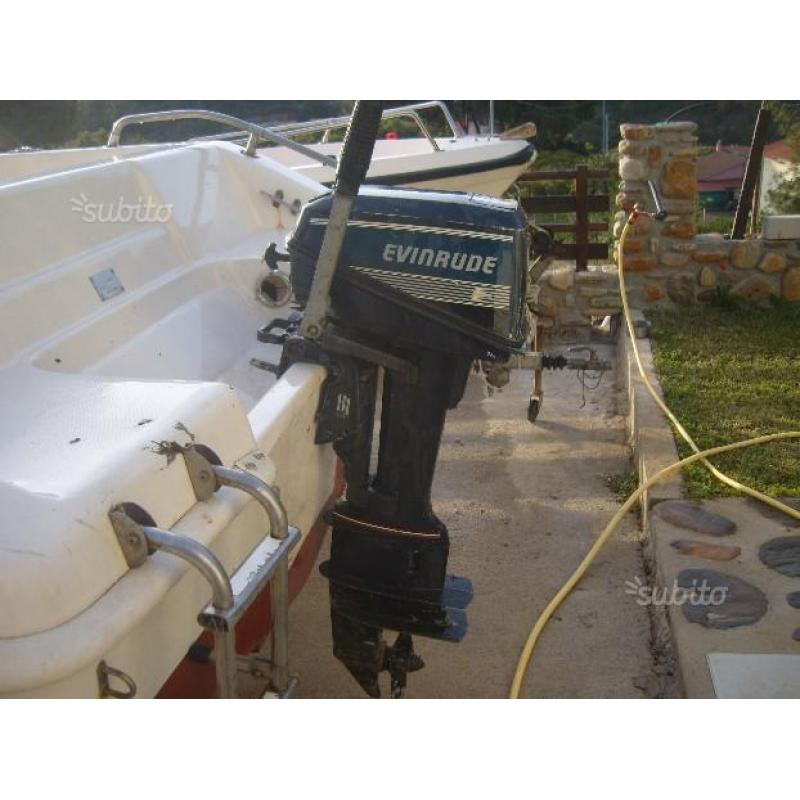 Motore evinrude 8 cv gambo lungo