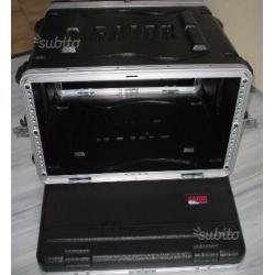 Flight case 6u rack gator