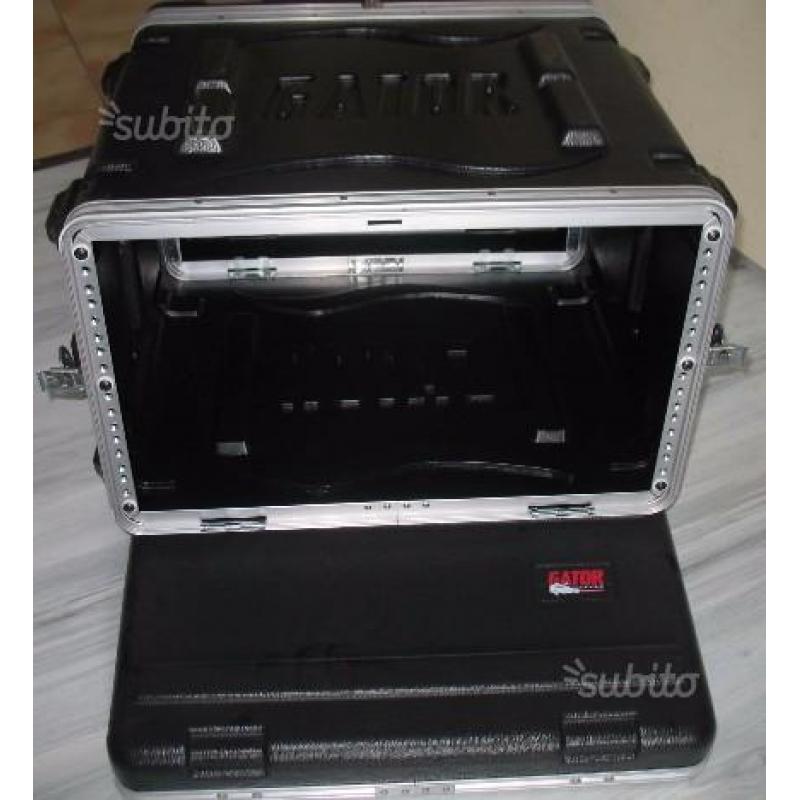 Flight case 6u rack gator