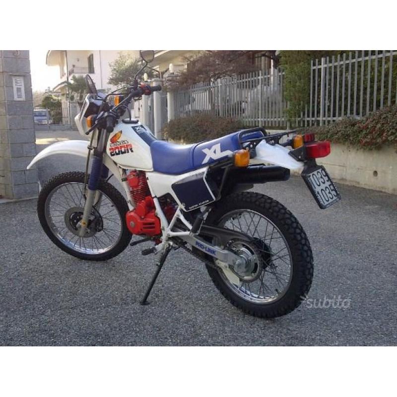 Honda XL 200 R del 1986 come nuova
