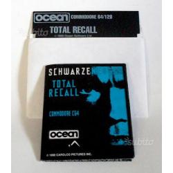 Elvira e Total Recall giochi originali Commodore64