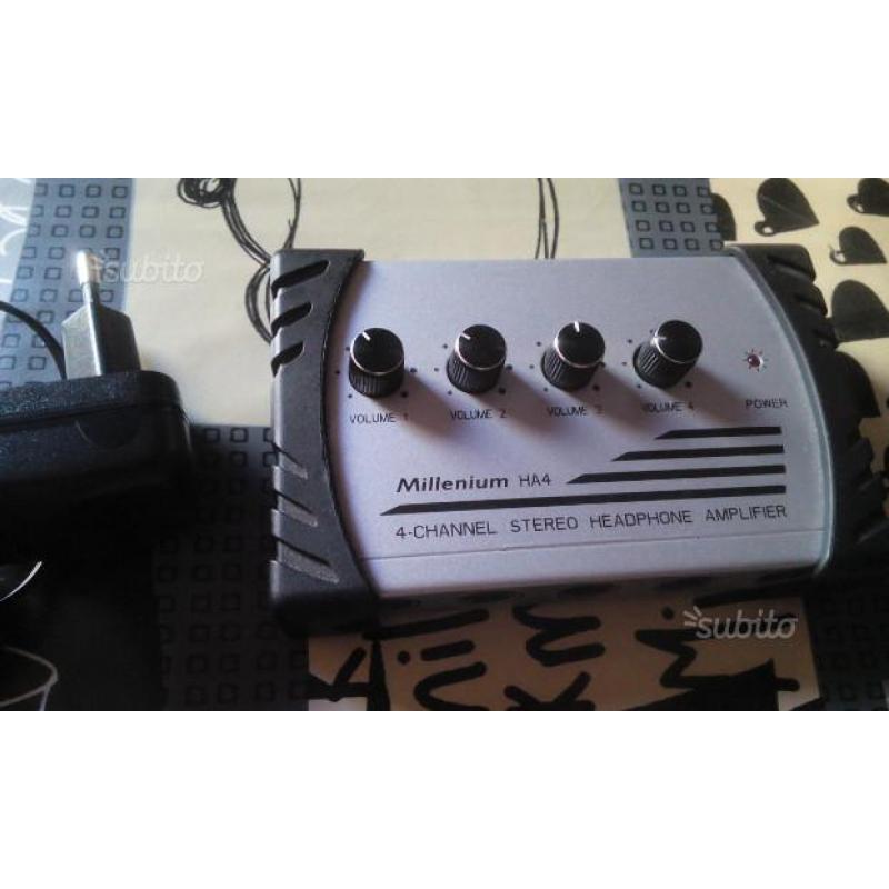 Millennium HA4 Amplificatore per cuffie (4 OUT)