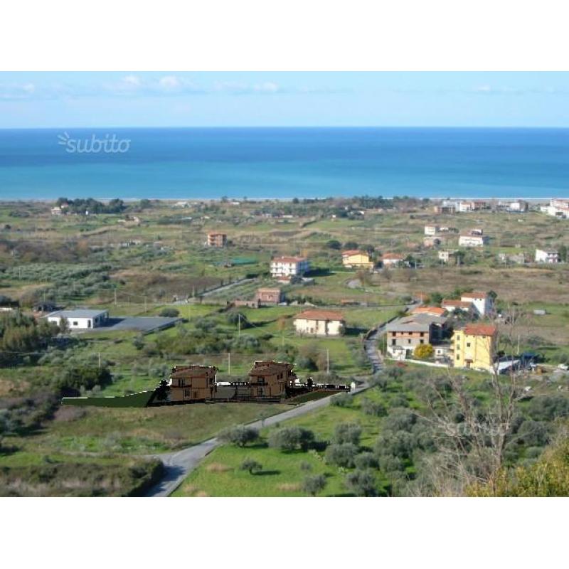 Terreno con progetto approvato per due ville
