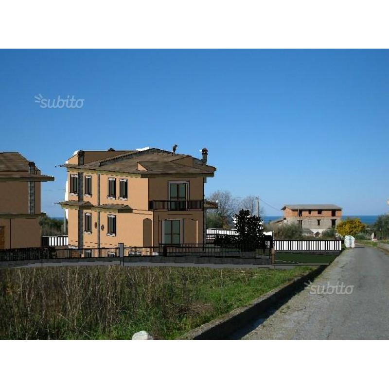 Terreno con progetto approvato per due ville